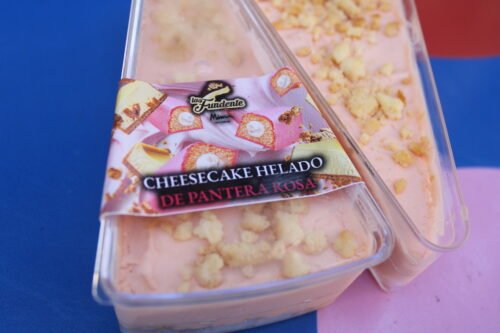 Cheesecake Helado de Pantera Rosa